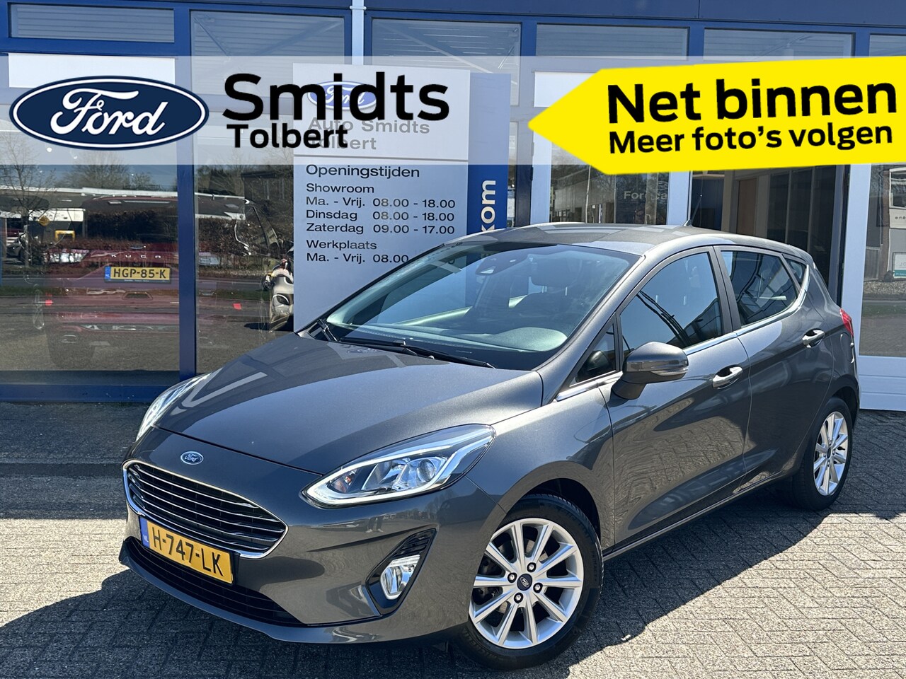 Ford Fiesta - 100pk EcoBoost Titanium | Trekhaak I Automaat I Climate I Parkeersensoren achter - AutoWereld.nl