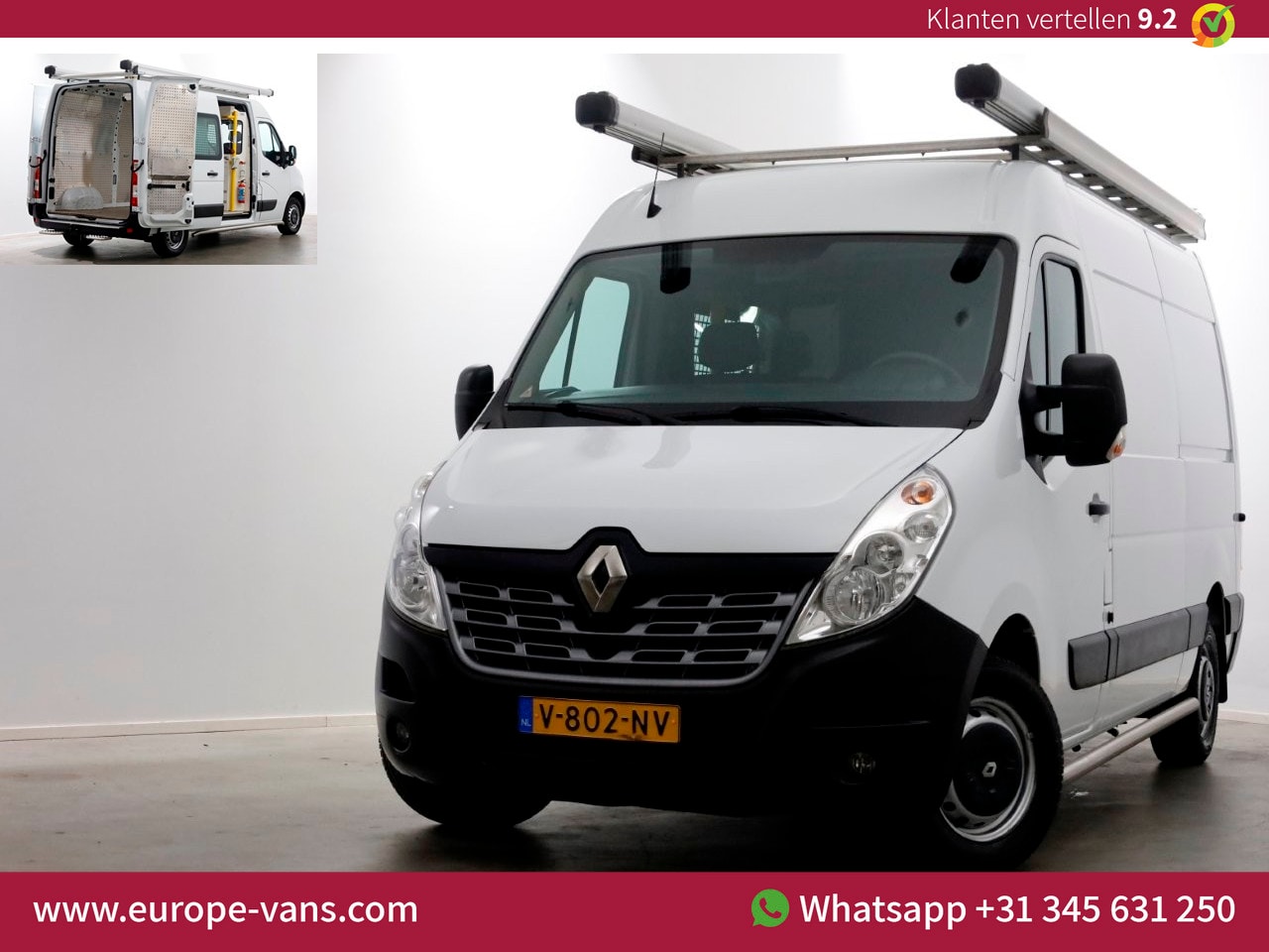 Renault Master - T35 2.3 dCi 130pk E6 L2H2 Airco/Navi/Imperiaal 06-2018 - AutoWereld.nl