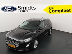 Ford Focus Wagon - EcoBoost 125 pk Titanium X | Camera | LED | El. a. klep | Digit. display | Navi | Clima |