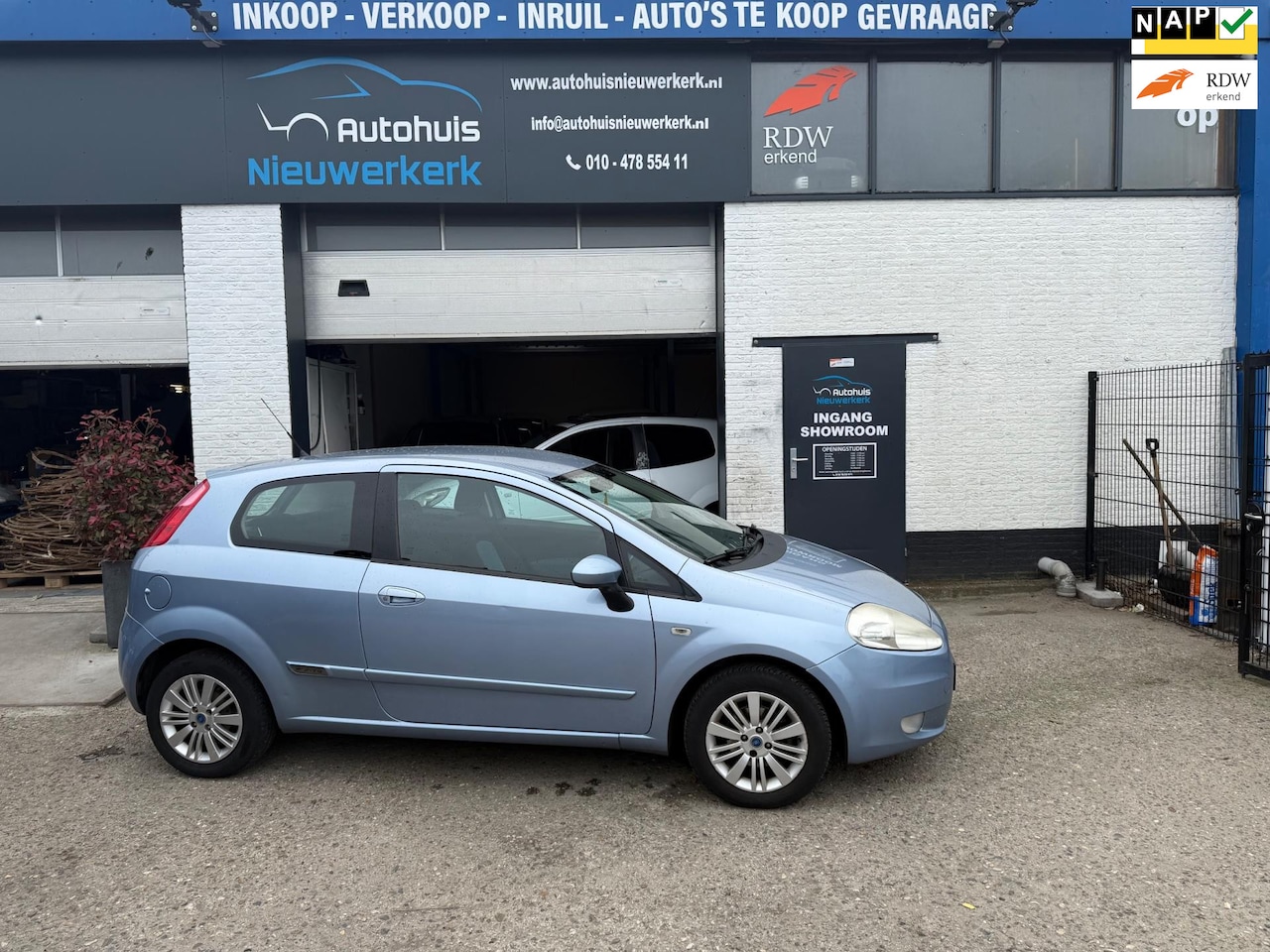 Fiat Grande Punto - 1.4 Edizione Blue & Me- Met Onderhoudshistorie, Clima/Airco, NAP en een nieuwe APK!!! - AutoWereld.nl