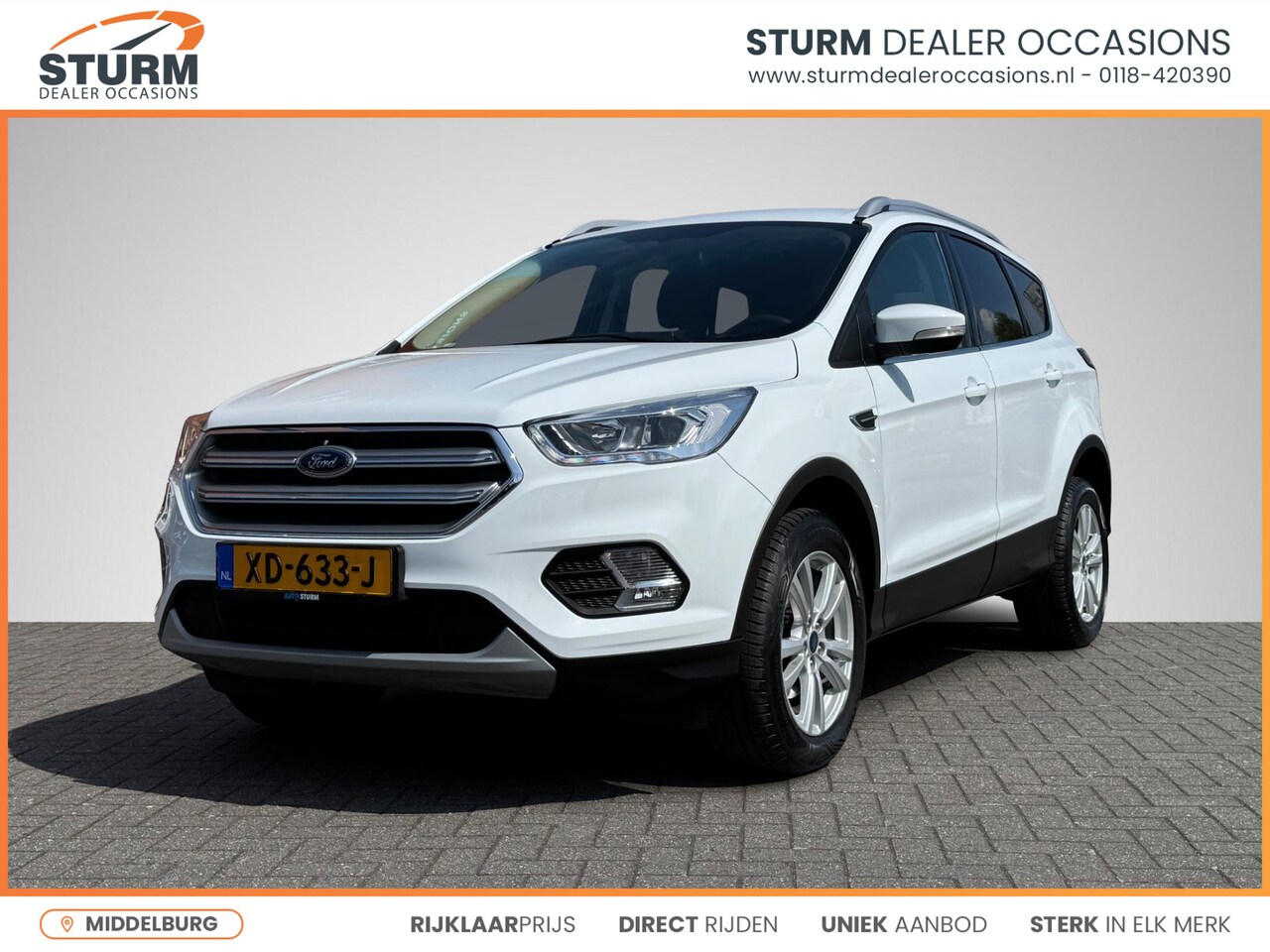 Ford Kuga - 1.5 EcoBoost Trend Ultimate | Trekhaak | Navigatie | Apple Carplay/Android Auto | Voorruit - AutoWereld.nl