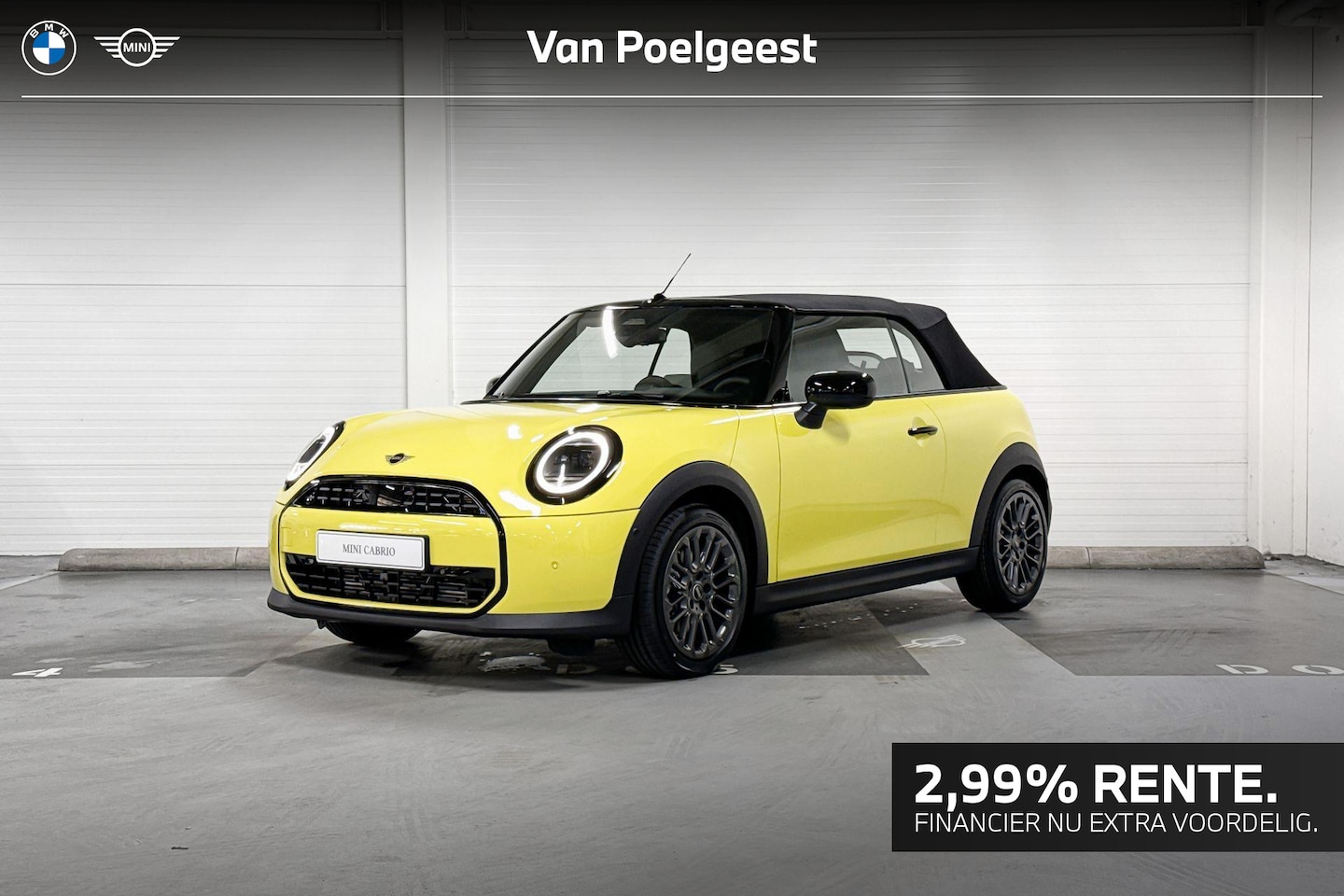 MINI Cabrio - Cooper C | Classic Uitvoering | Pakket M |  17" U-Spoke grey - AutoWereld.nl