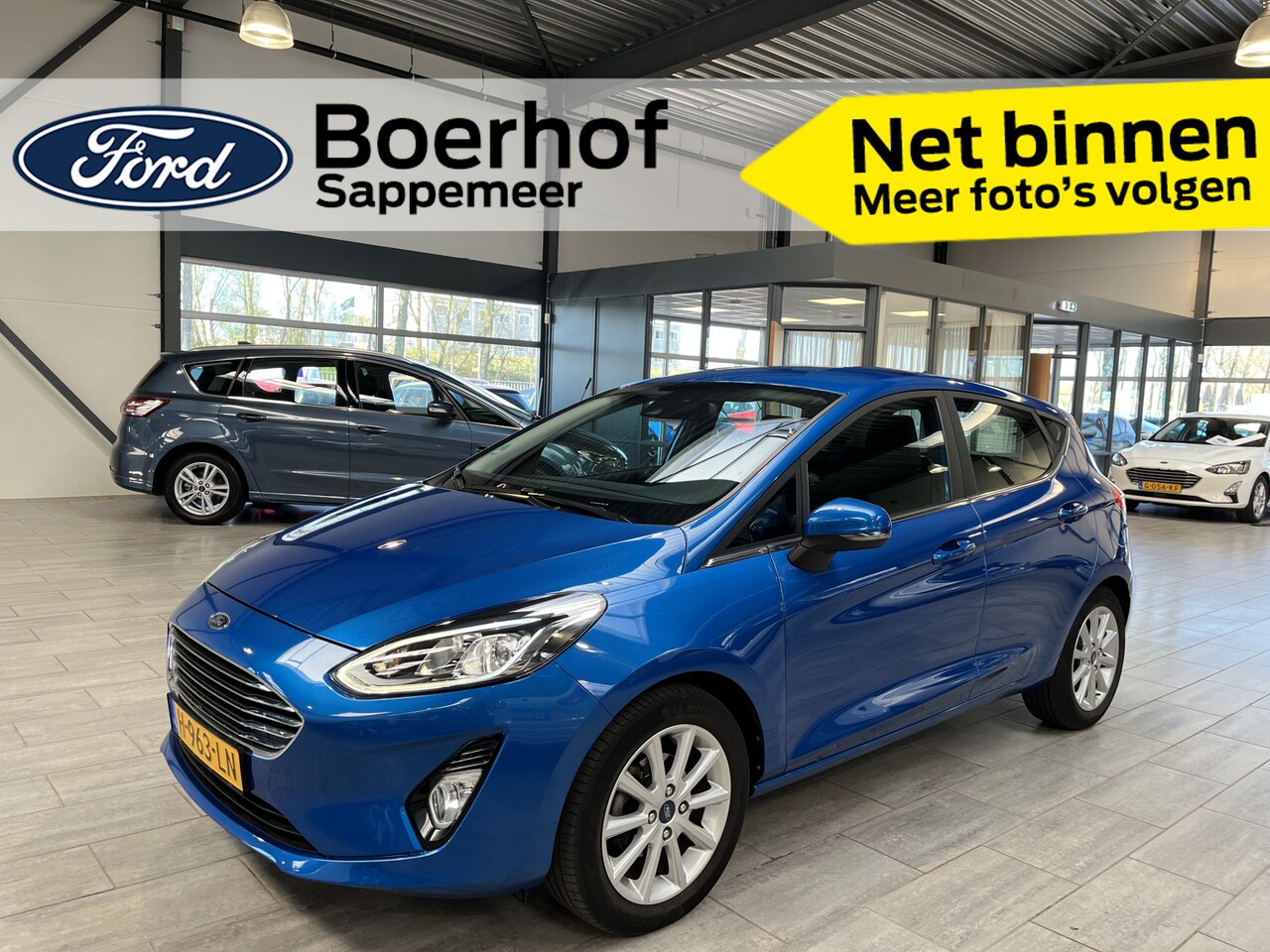 Ford Fiesta - EcoBoost 95PK Titanium | Climate I PDC I DAB I 16"Lm velgen - AutoWereld.nl
