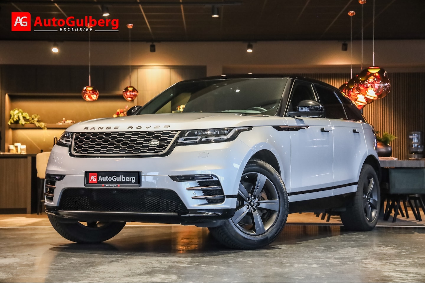 Land Rover Range Rover Velar - P300 R-Dynamic Turbo AWD HSE Comfortstoelen Electr. Volledig Leder Zwart / Verwarmd, Head- - AutoWereld.nl