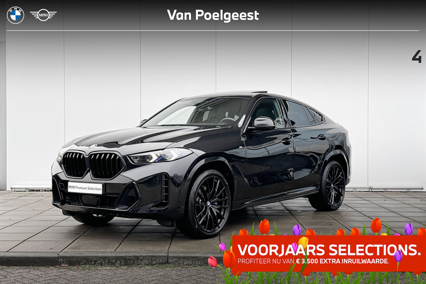 BMW X6 - xDrive40i M -Sport Pro Skylounge / Stoelverwarming Voor & Achter / Stuurwielrand Verwarmin - AutoWereld.nl