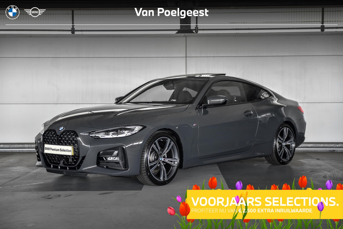 BMW 4-serie Coupé - 420i High Executive | Elektrisch bediend glazen schuif-/kanteldak | Driving Assistant | Se - AutoWereld.nl