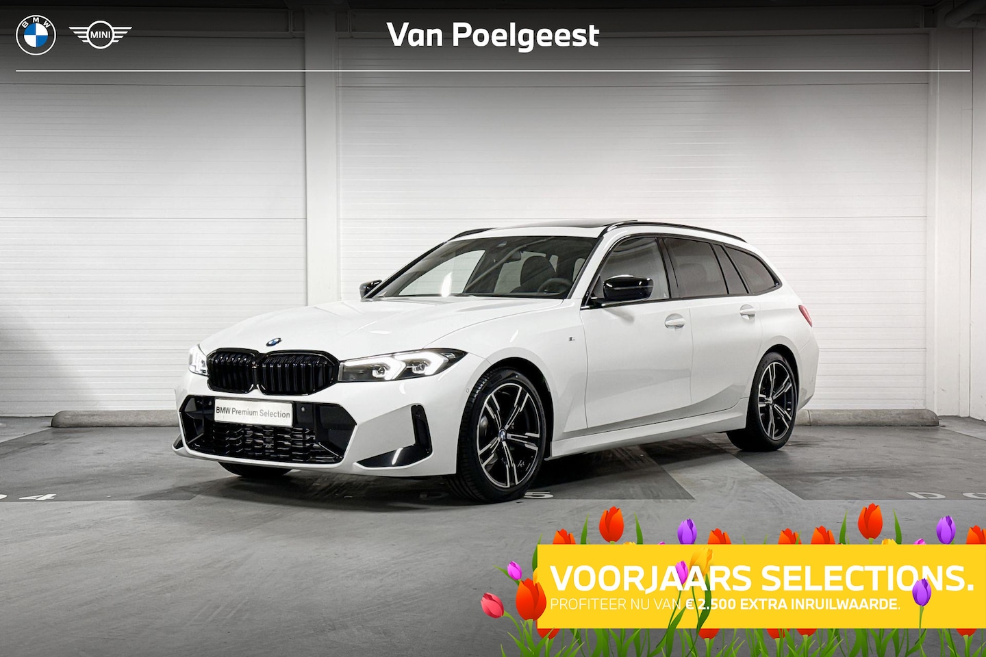 BMW 3-serie Touring - 318i | M-Sport | Travel Pack | Harman/Kardon | Panoramadak | Selections 2500 - AutoWereld.nl