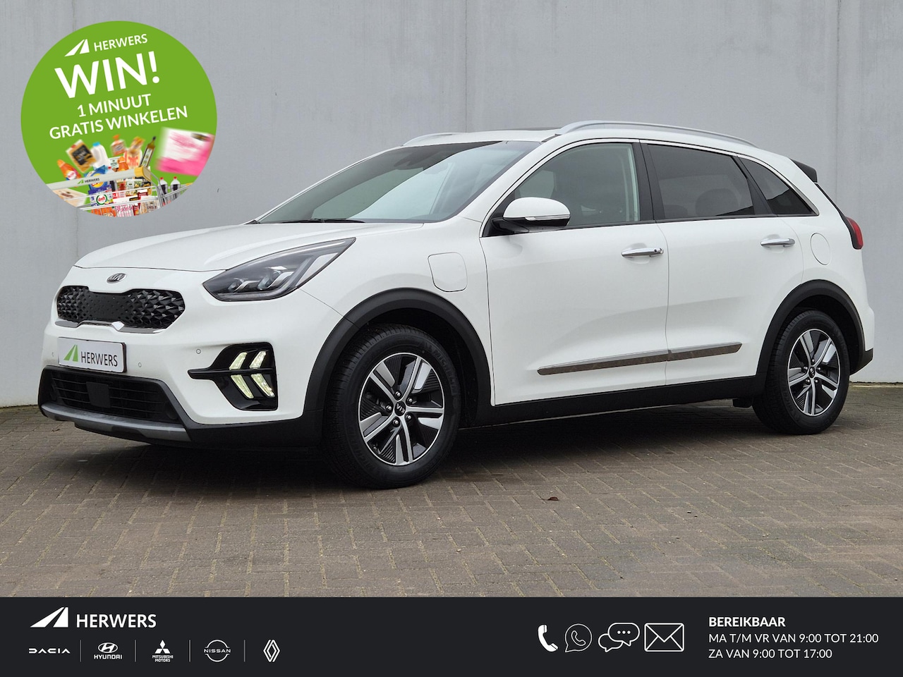 Kia Niro - 1.6 GDi Plug-in PHEV ExecutiveLine Automaat / Glazen schuif- en kanteldak / Adaptief cruis - AutoWereld.nl