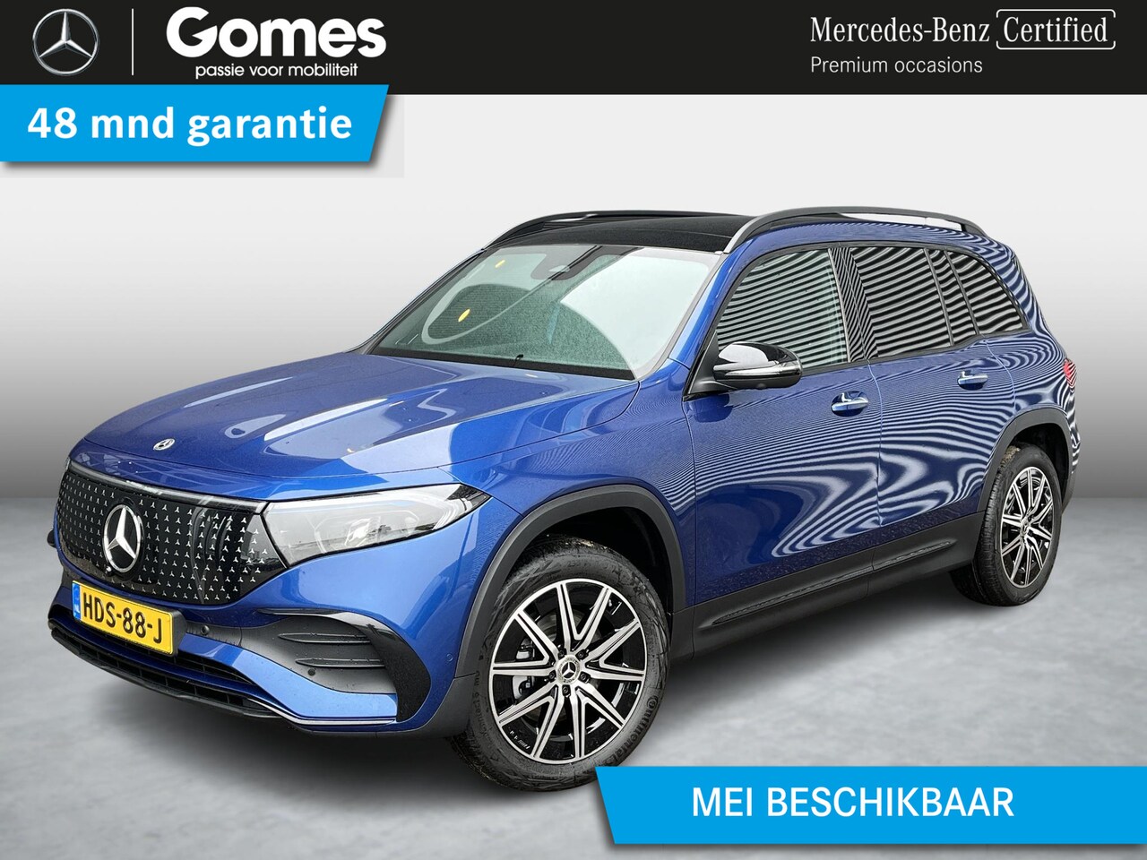 Mercedes-Benz EQB - 250+ AMG Line | Premium Pakket | Night Pakket | Winter Pakket | Rijassistentiepakket | Pan - AutoWereld.nl