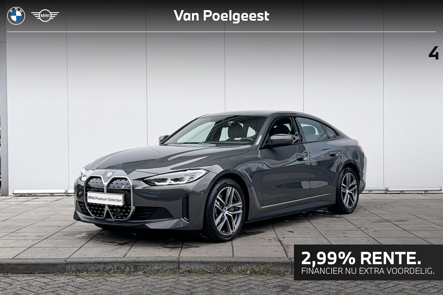 BMW i4 - eDrive40 High Executive 84 kWh Stoelverwarming / Binnen & Buitenspiegel Automatisch Dimmen - AutoWereld.nl