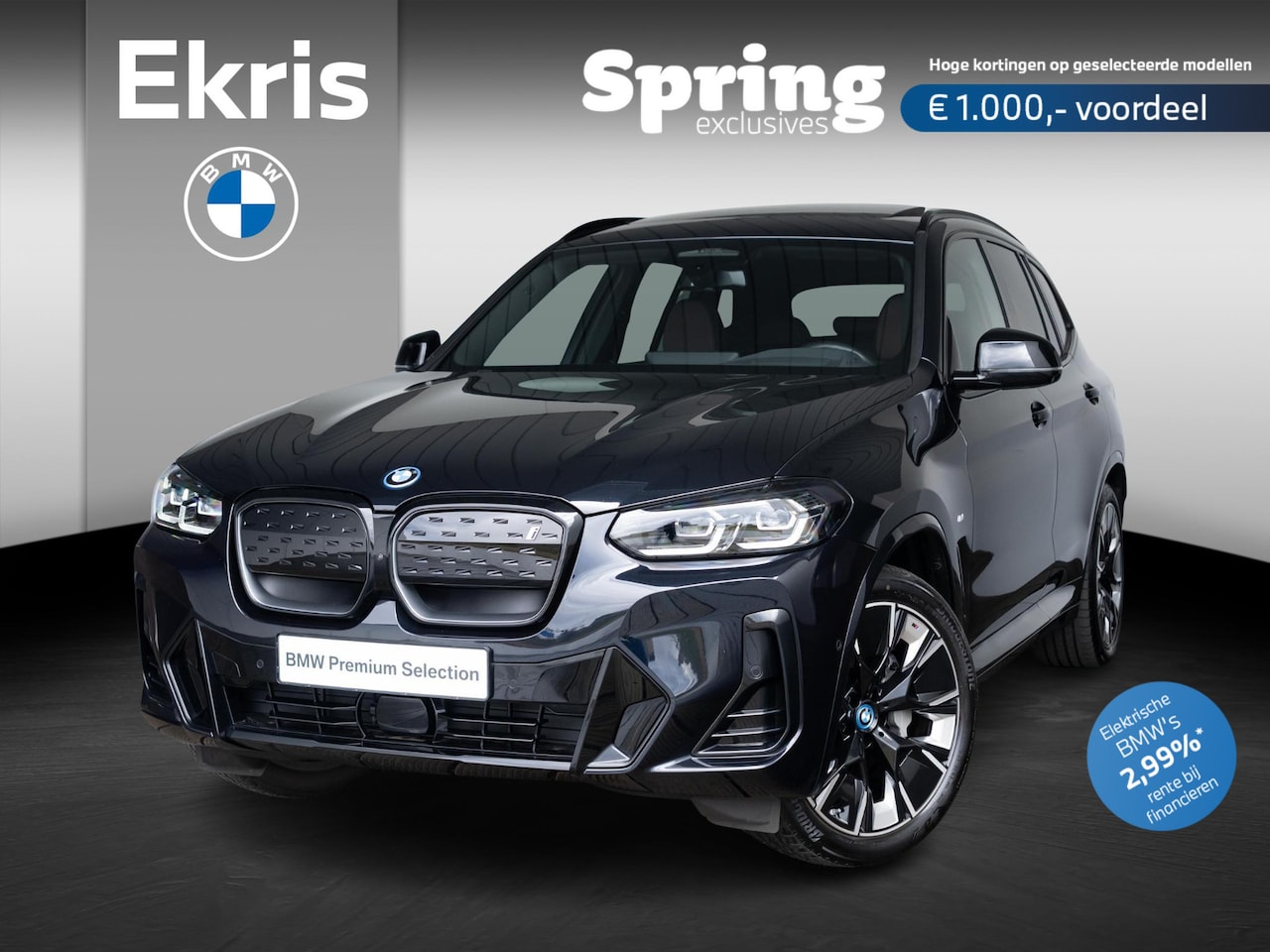 BMW iX3 - | High Executive | M Sportpakket | Driving Assistent Professional | 20 inch | Glazen panor - AutoWereld.nl