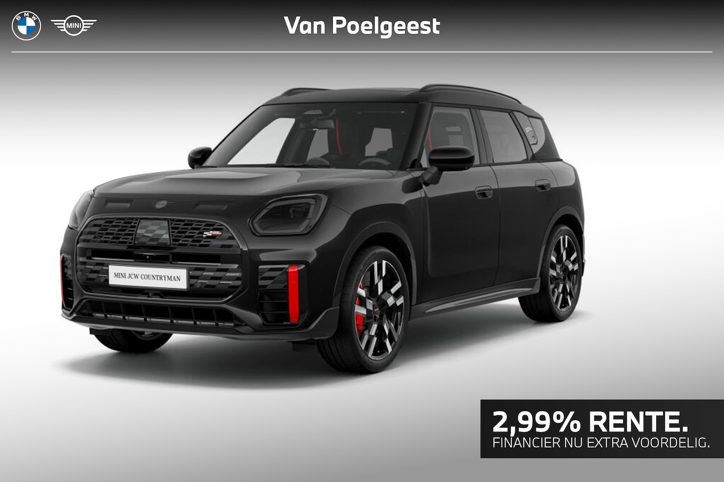 MINI Countryman - 2.0 JCW ALL4 John Cooper Works L MINI Countryman 2.0 JCW ALL4 John Cooper Works | Pakket X - AutoWereld.nl
