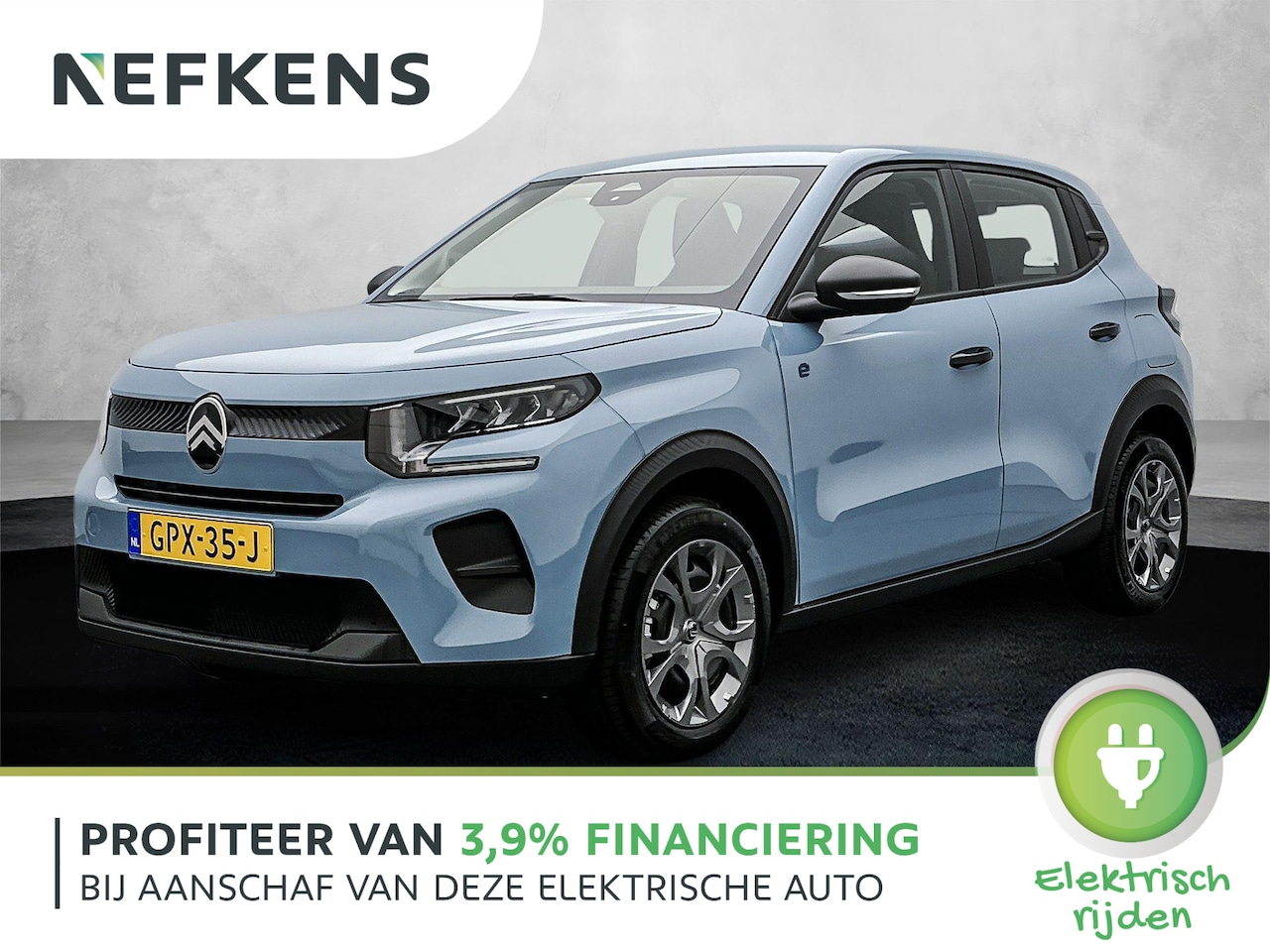 Citroën ë-C3 - EV You 44 kWh 113 pk | Airco | Cruise Control | Parkeersensoren Achter | LED Koplampen | H - AutoWereld.nl