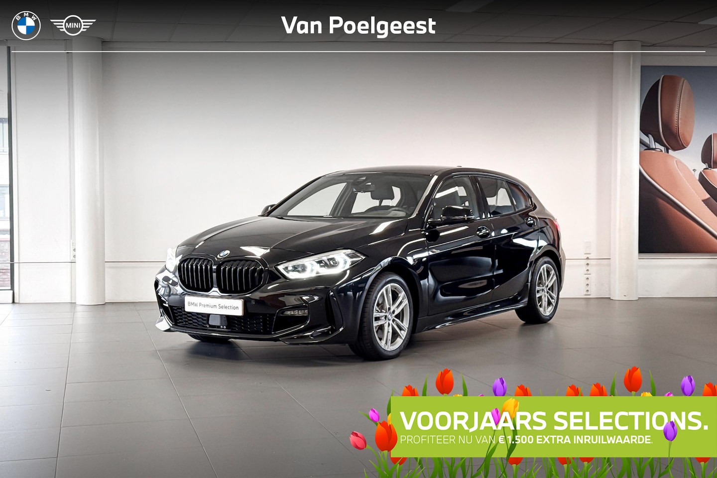 BMW 1-serie - 118i |  M Sport | Stoelverwarming | Headup Display | Achteruitrijcamera | Elektrische stoe - AutoWereld.nl