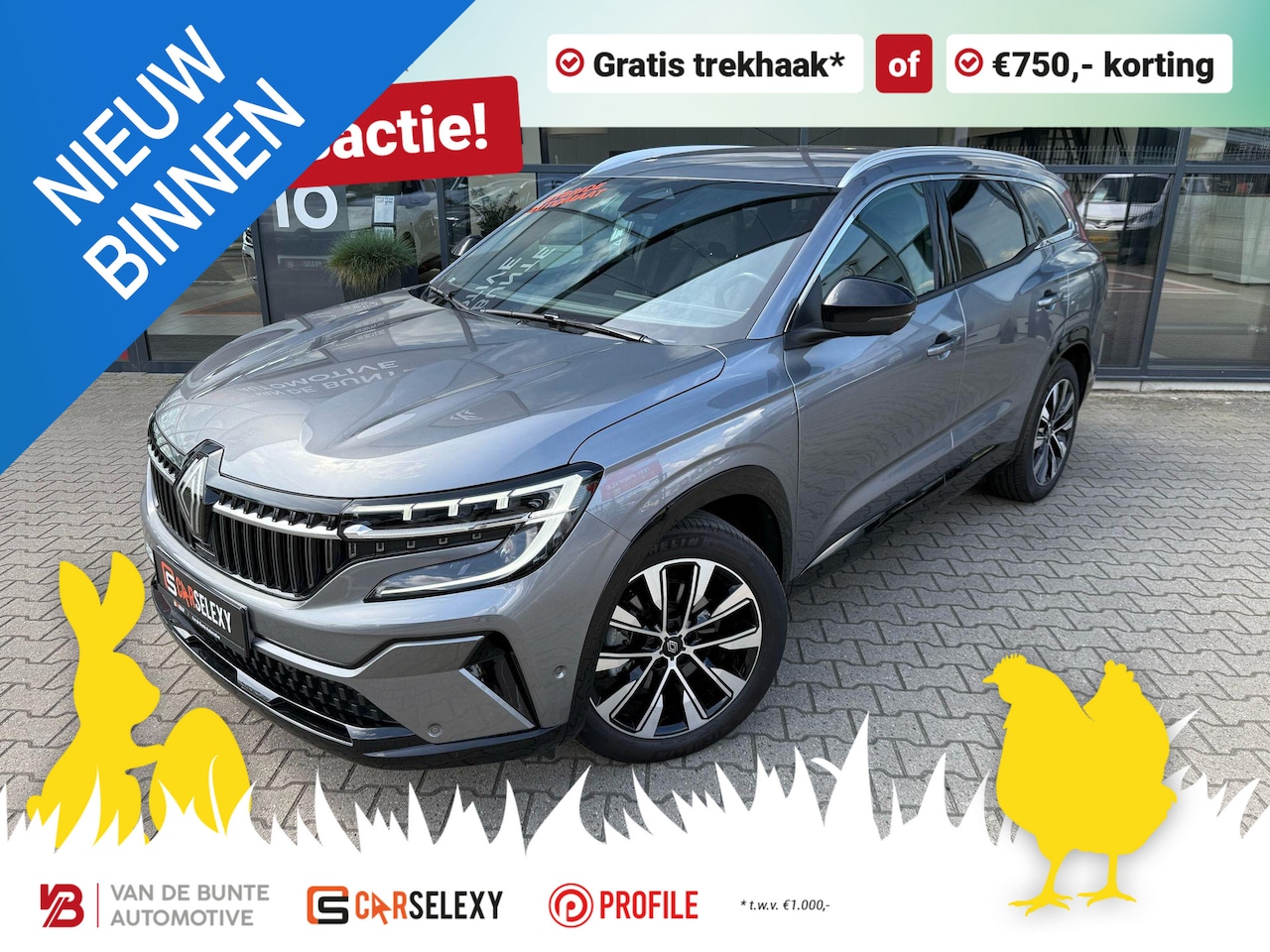 Renault Espace - E-Tech Hybrid 200 techno 7p. *ACC & Winter Pack* - AutoWereld.nl