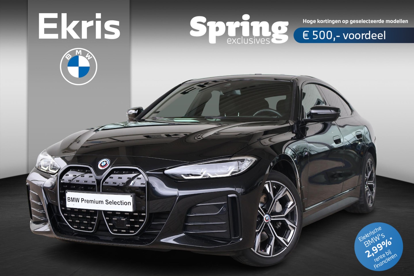 BMW i4 - eDrive35 70 kWh M sportpakket | Voorstoelen verwarmd | Achteruitrijcamera | Easter - AutoWereld.nl