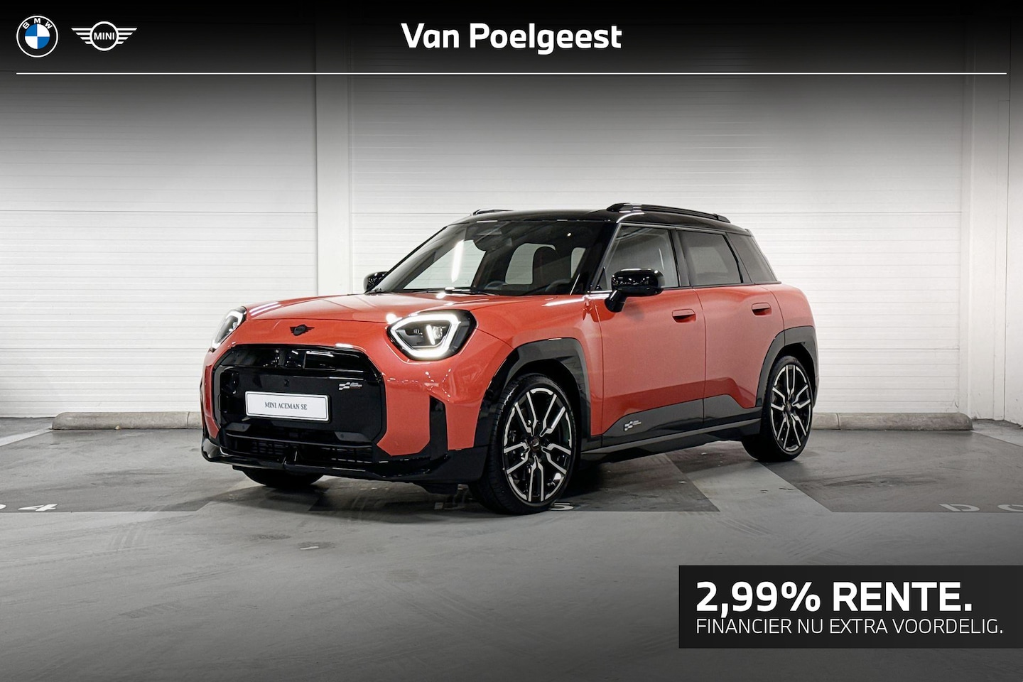 MINI Aceman - SE | John Cooper Works uitvoering | Pakket XL | 19" JCW Lap Spoke 2-tone - AutoWereld.nl