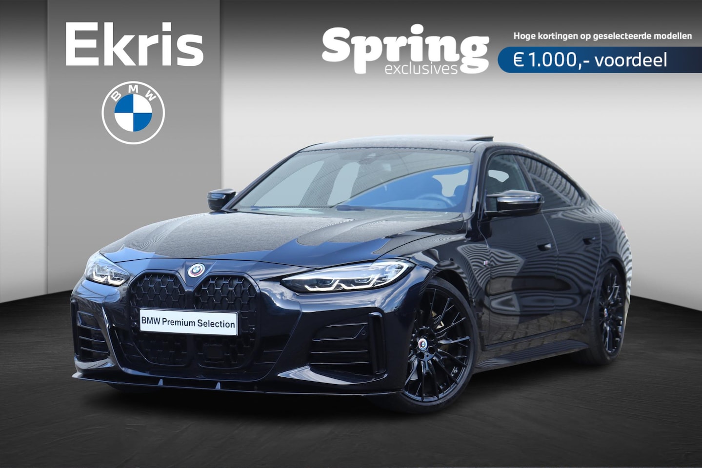 BMW 4-serie Gran Coupé - M440i xDrive | High Executive | Panodak | Trekhaak | Harman Kardon | Head-Up | Elektr. Sto - AutoWereld.nl