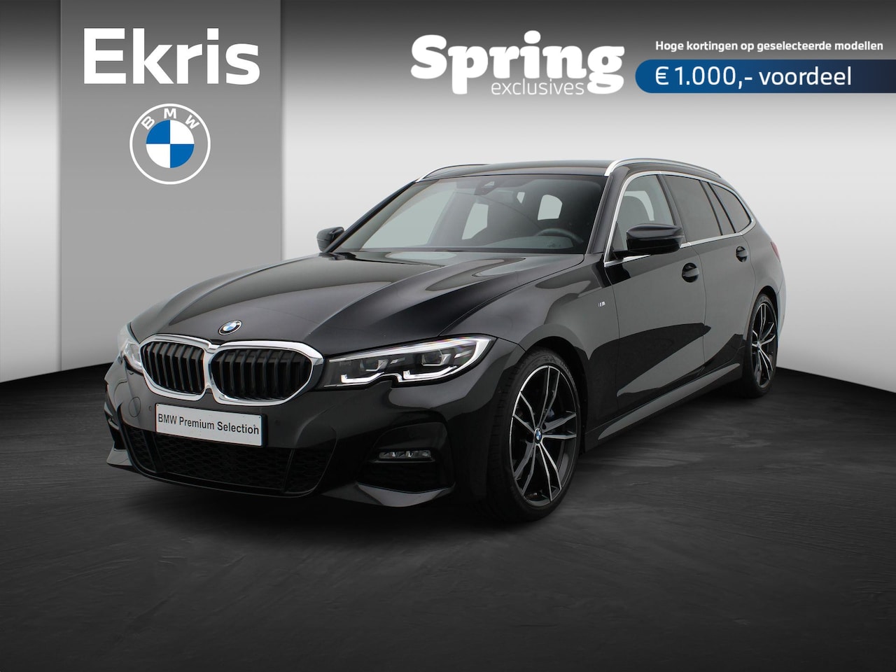 BMW 3-serie Touring - 330i Executive | M Sportpakket | Audio Media Pack | Parking Pack | Extra Getint Glas Achte - AutoWereld.nl