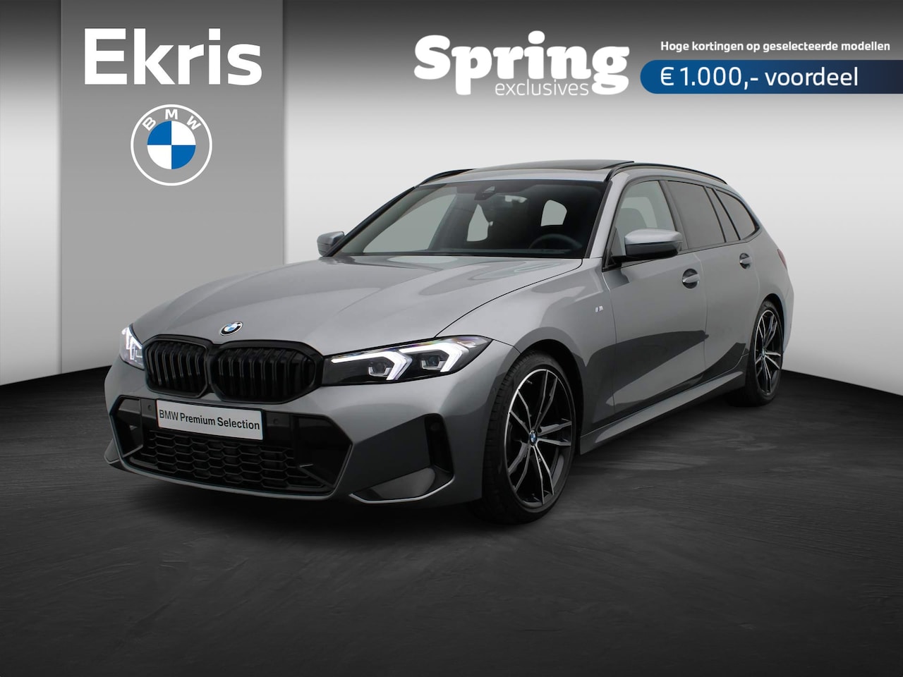 BMW 3-serie Touring - 318i M Sportpakket | Glazen Panoramadak | HIFI | BMW Live Cockpit Plus | 19" | Easter - AutoWereld.nl