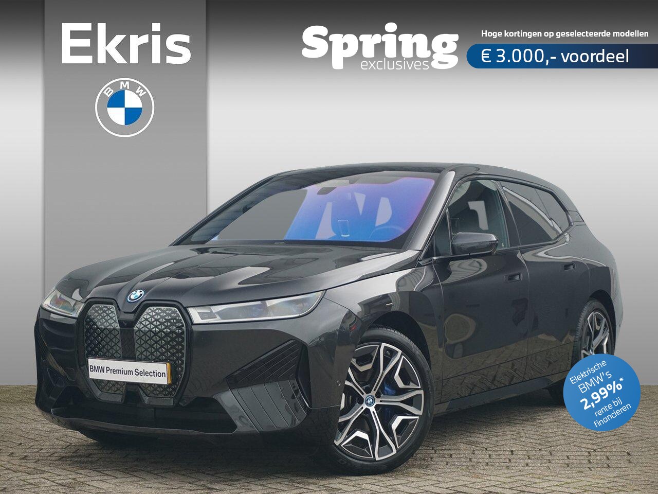 BMW iX - xDrive40 Sportpakket 22'' / Panoramadak / Harman Kardon / Trekhaak | Easter - AutoWereld.nl