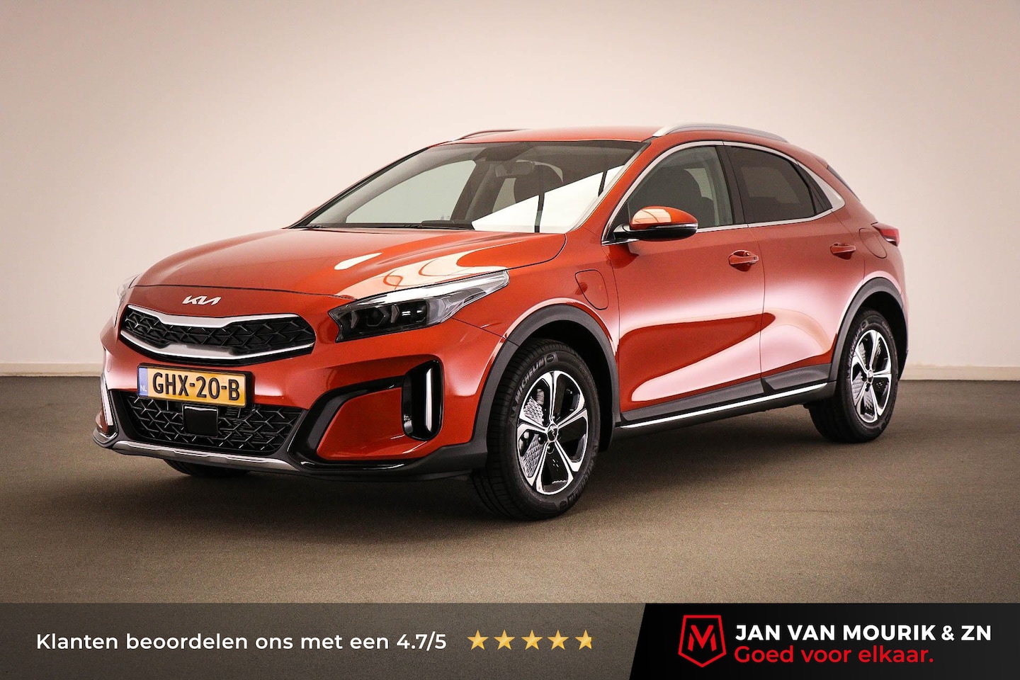 Kia XCeed - 1.6 GDi PHEV DynamicPlusLine | APPLE CARPLAY | DRAADLOZE LADER | HALF LEDER | STOEL/STUUR - AutoWereld.nl