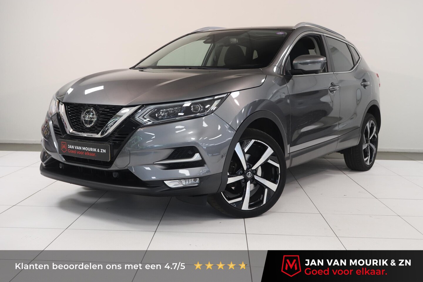 Nissan Qashqai - 1.3 DIG-T Tekna | 360 Camera | Panoramadak | Navigatie | Adaptieve cruisecontrol | - AutoWereld.nl