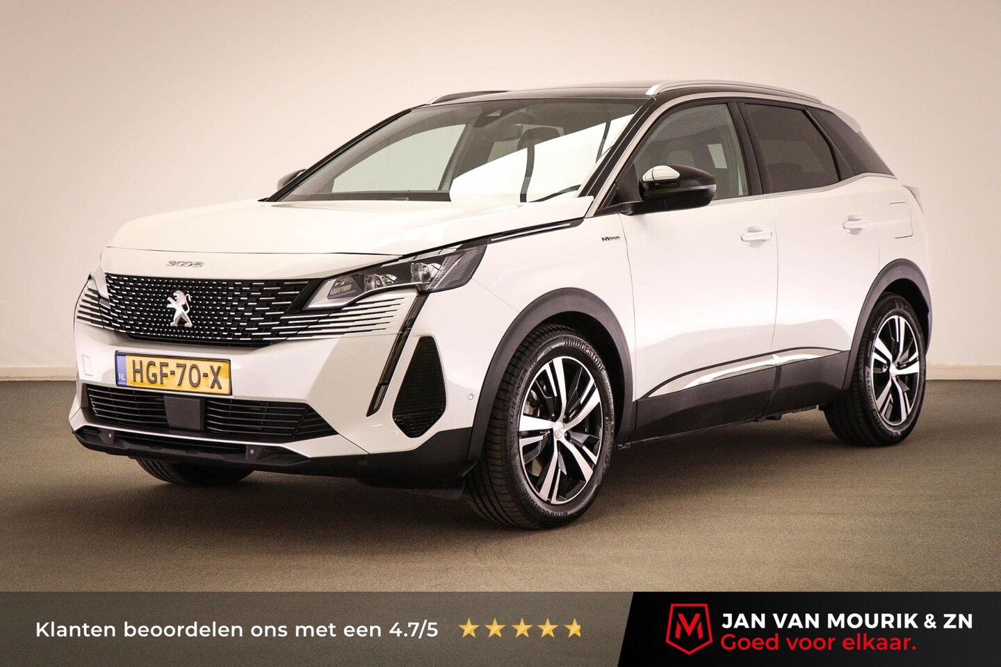 Peugeot 3008 - 1.6 HYbrid 225 GT | PANORAMADAK | DAB | APPLE | CAMERA - AutoWereld.nl