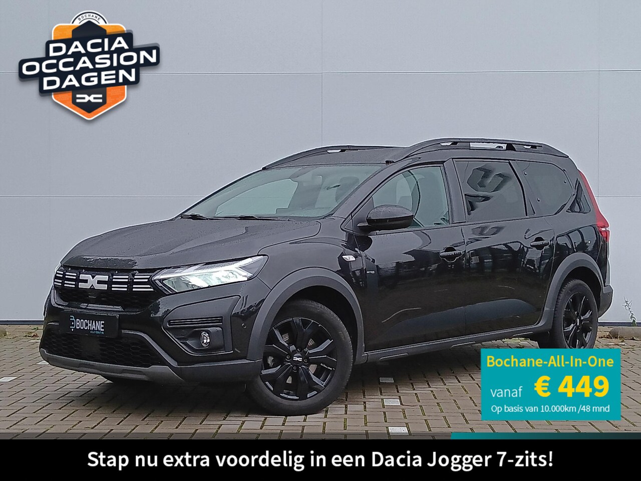 Dacia Jogger - 1.0 TCe 110 Extreme 7p. Navigatie / Parkeersensoren V+A+Camera / Climate Control / Lichtme - AutoWereld.nl