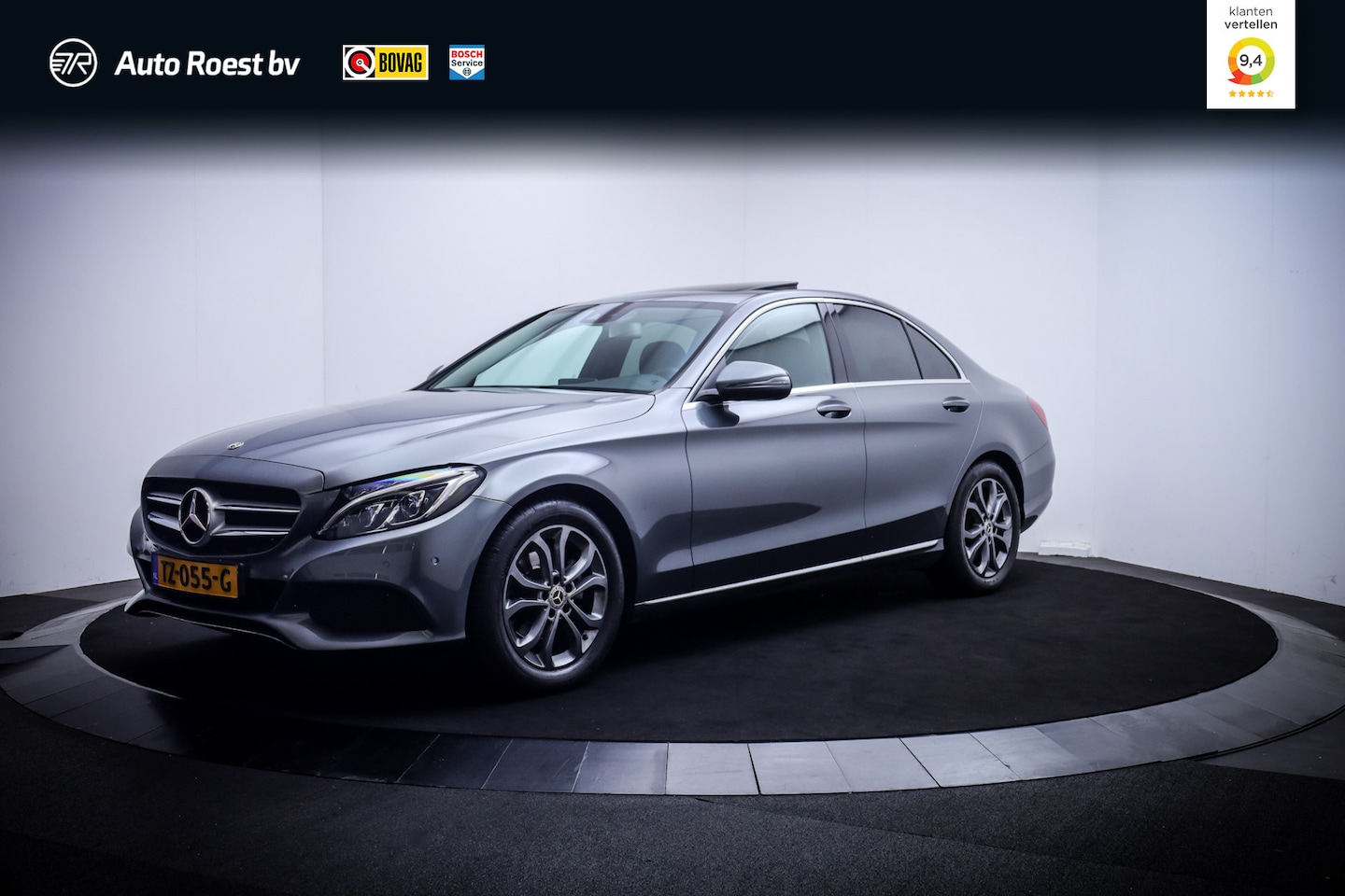 Mercedes-Benz C-klasse - 180 Aut Ambition SCHUIFD. | CRUISE | STOELVERW. | NAVI | CLIMA | LMV - AutoWereld.nl