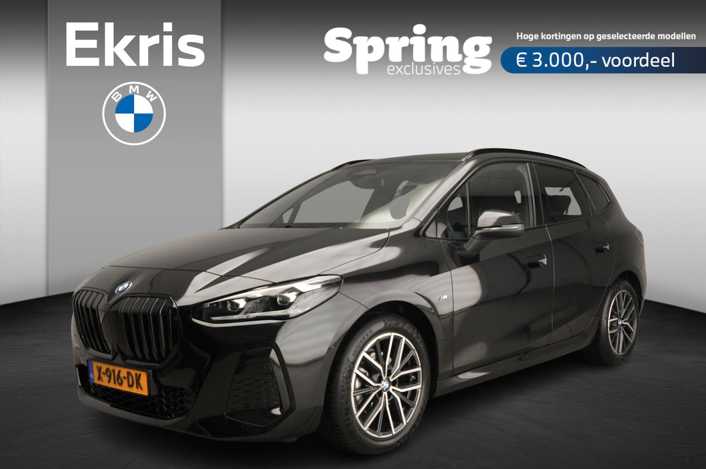 BMW 2-serie Active Tourer - 218i | M-Sportpakket | LED | Navigatie | Trekhaak | Schuifdak | Keyles go | DAB | Alu 18 i - AutoWereld.nl