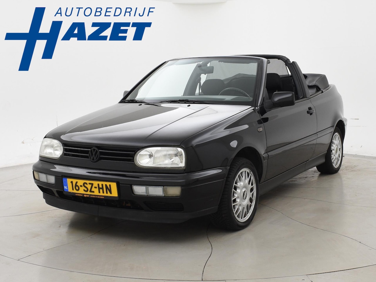 Volkswagen Golf Cabriolet - 1.8 MILESTONE KARMANN + BBS LMV | STUURBEKR. | ELEK. RAMEN - AutoWereld.nl