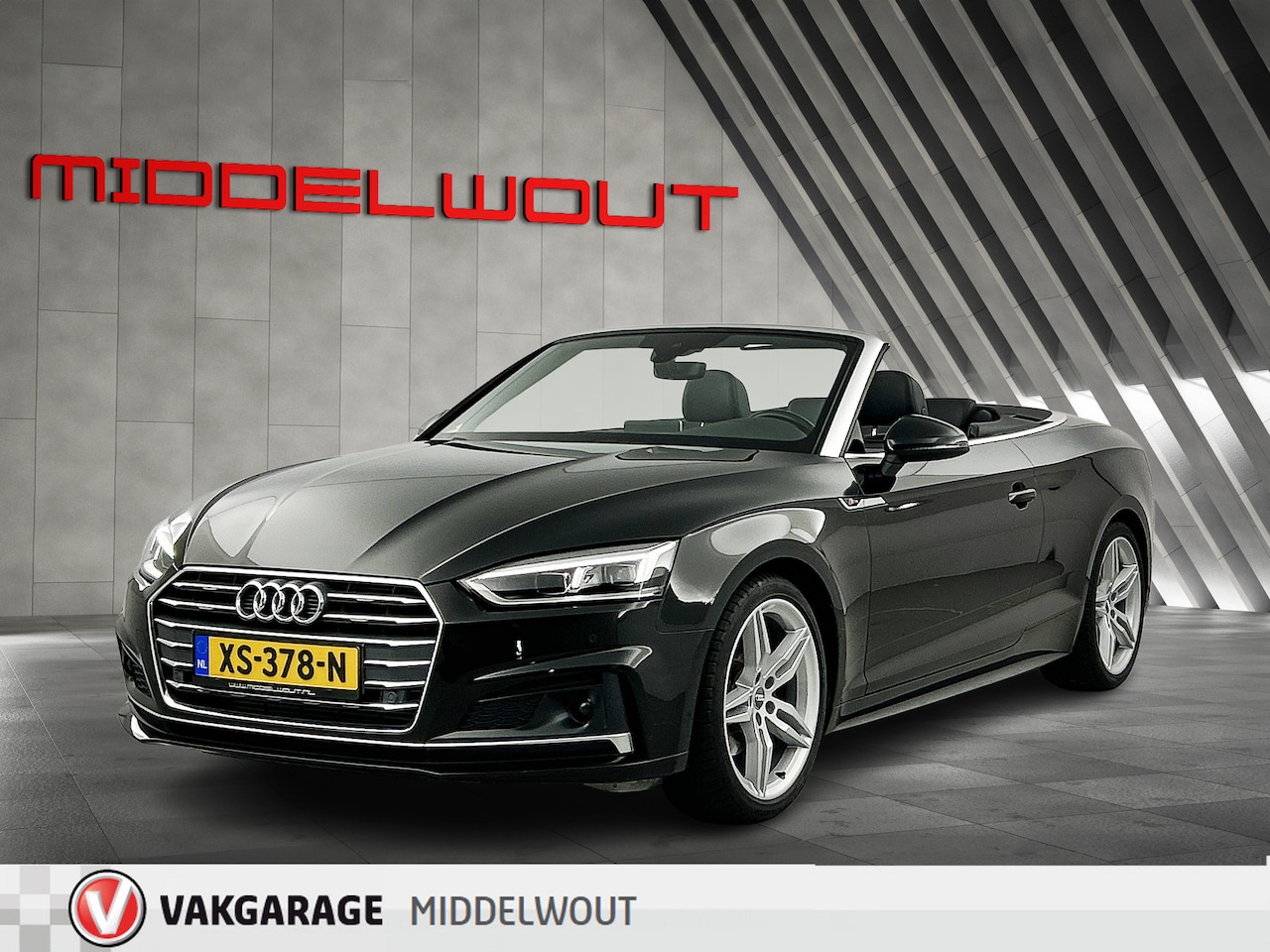 Audi A5 Cabriolet - 2.0 TFSI S Line Comp./Leder/19"/Navi/Trekhaak - AutoWereld.nl