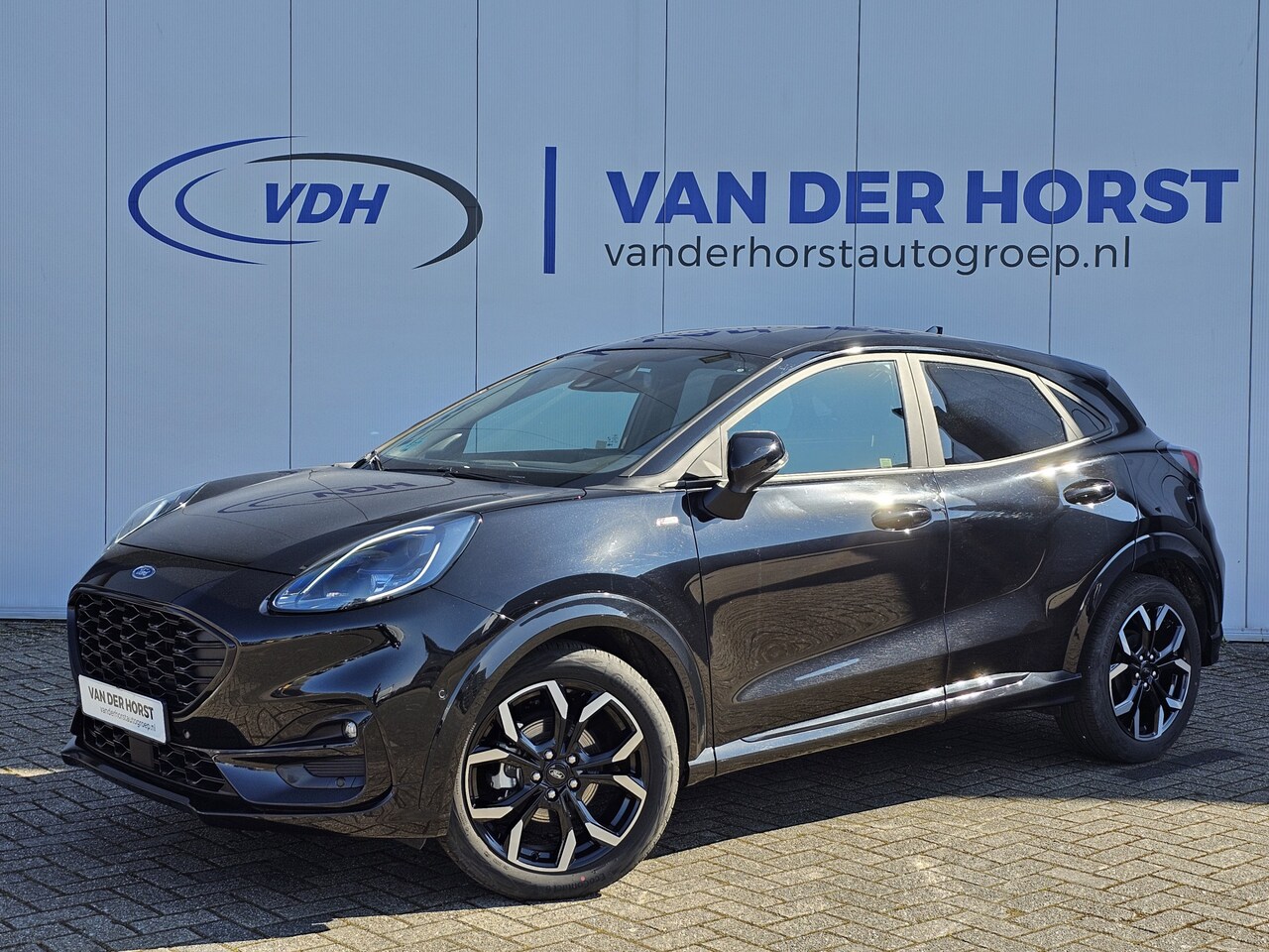 Ford Puma - 1.0-125pk EcoBoost Hybrid ST-Line X. April 2024 ! Slechts 9.700km ! Autm. airco, navigatie - AutoWereld.nl