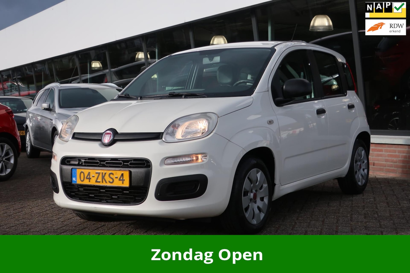 Fiat Panda - 0.9 TwinAir Pop AIRCO_DEALER ONDERHOUDEN. - AutoWereld.nl