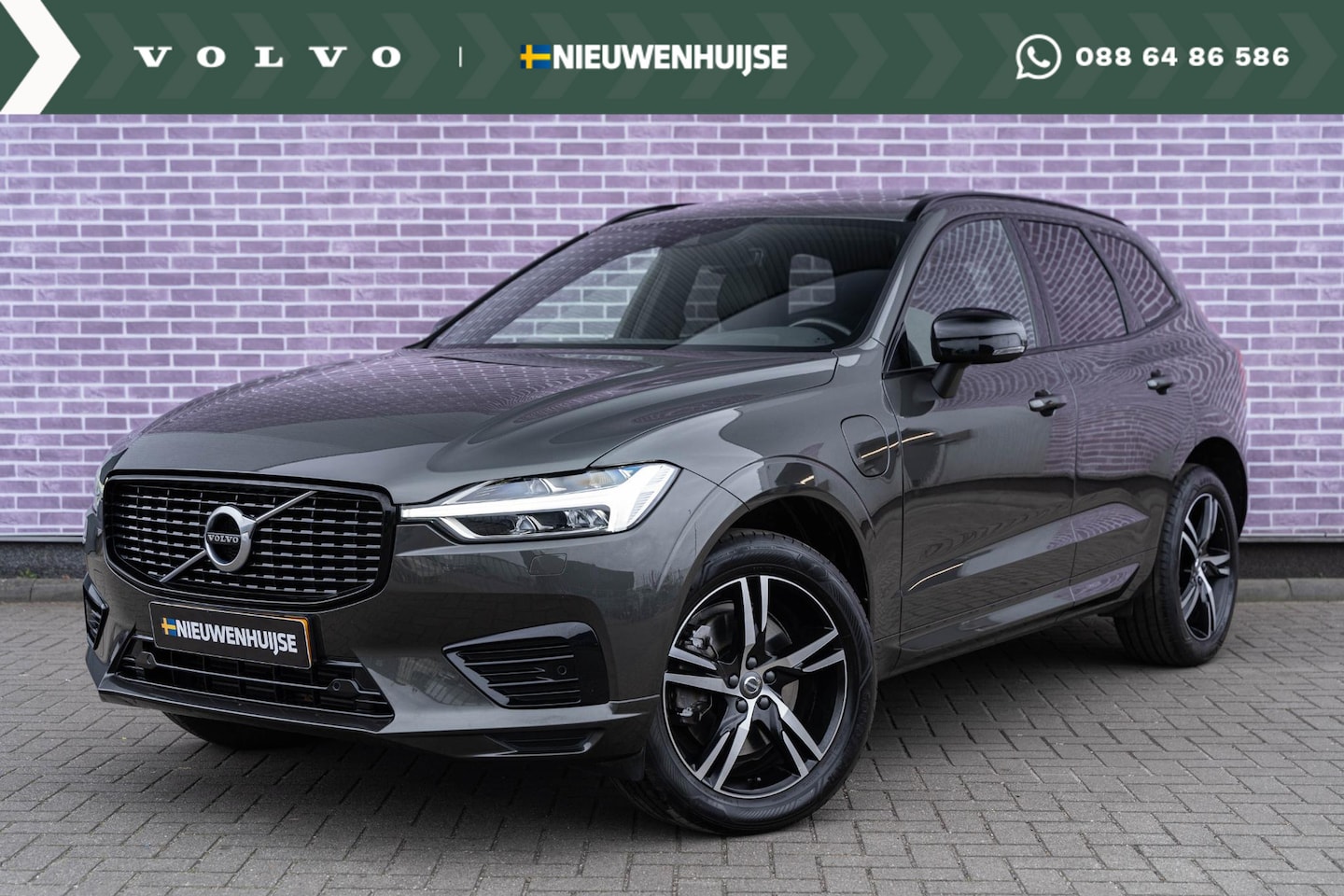 Volvo XC60 - T6 Recharge AWD R-Design | Trekhaak | Stoel-/stuur-/achterbankverwarming | Harman Kardon a - AutoWereld.nl