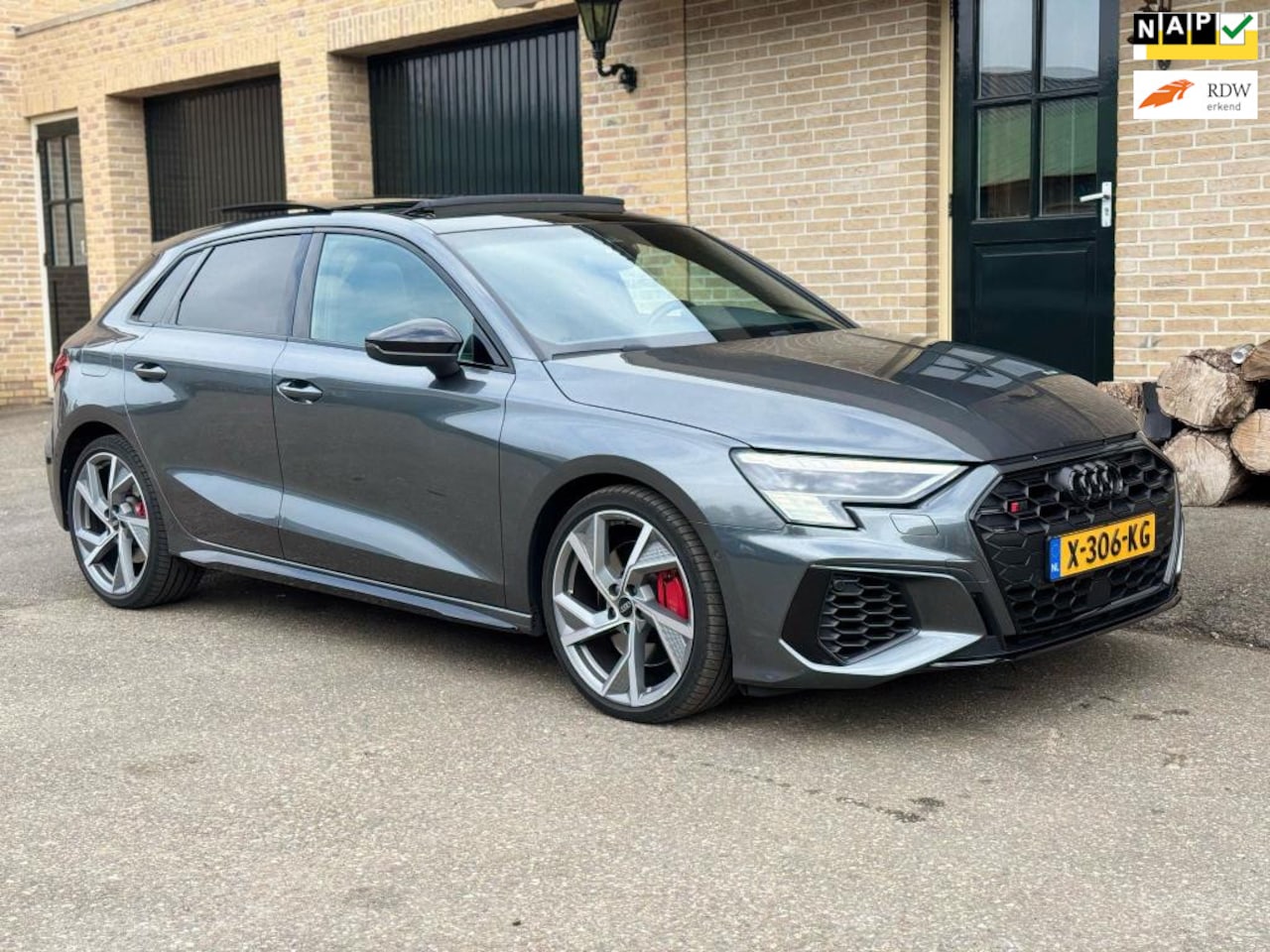 Audi A3 Sportback - 2.0 TFSI S3 quattro|ACC|KEYLESS |PANO|B&O - AutoWereld.nl