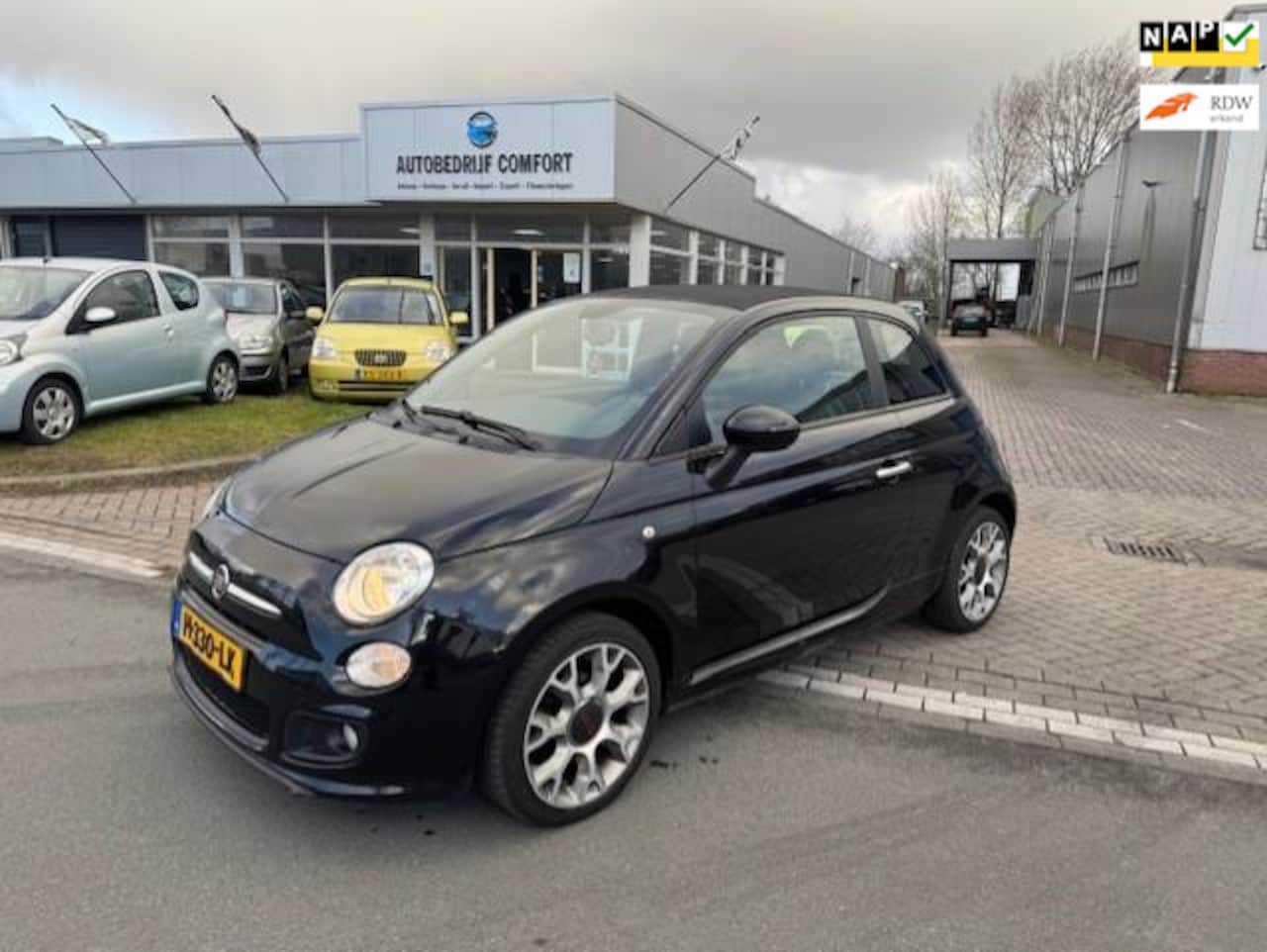 Fiat 500 C - 1.2 Sport / Lounge Cabriolet. - AutoWereld.nl