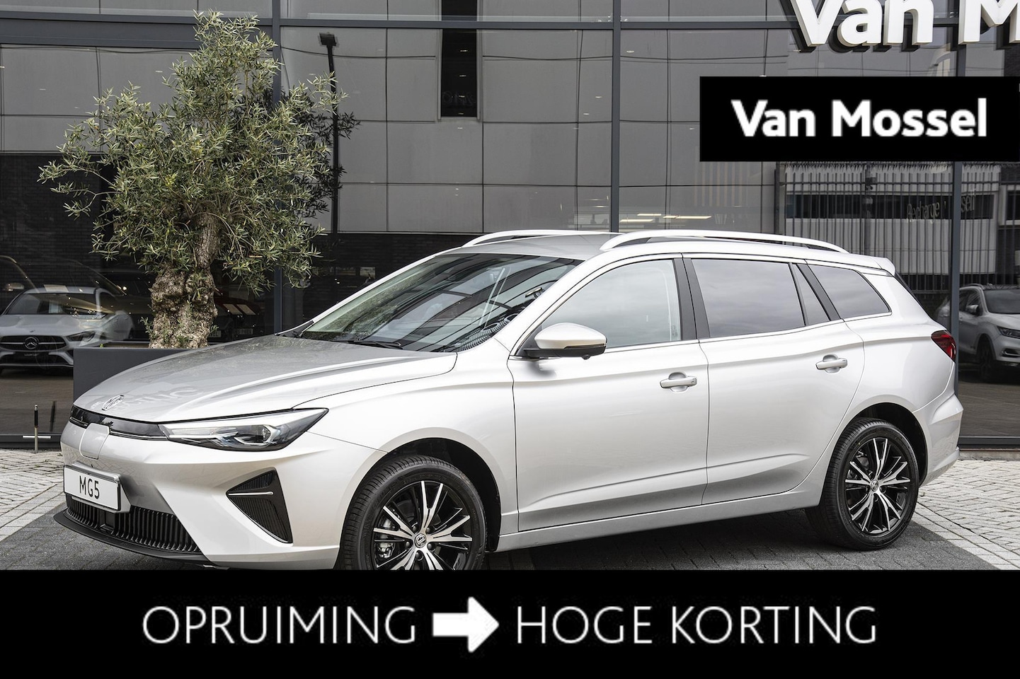 MG 5 - Long Range Comfort 61 kWh | 400 km WLTP | 3-fase lader | 7 jaar garantie 150.000 km| Incl. - AutoWereld.nl