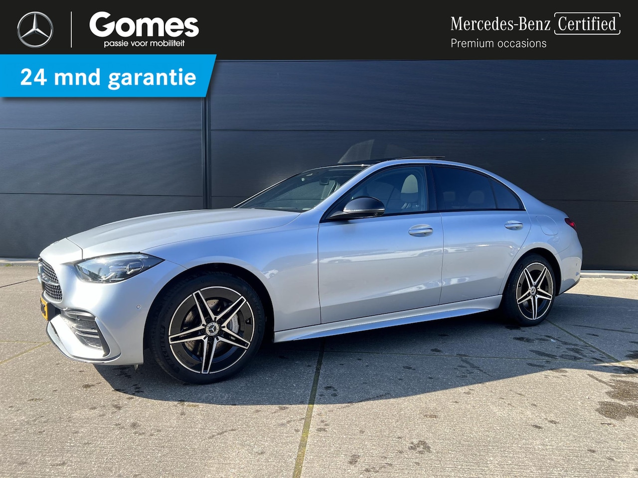 Mercedes-Benz C-klasse - 300 e AMG Line | Panoramadak | Trekhaak | Premium Plus | Night Pakket | Winter Pakket | El - AutoWereld.nl
