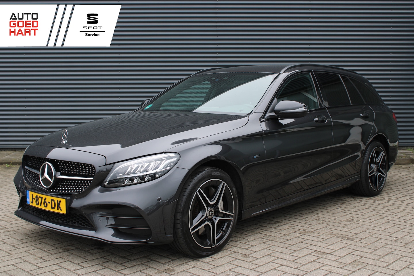 Mercedes-Benz C-klasse Estate - 300 e Business Solution AMG Limited MULTIBEAM-LED Vol-Leder Stoelverwarming - AutoWereld.nl