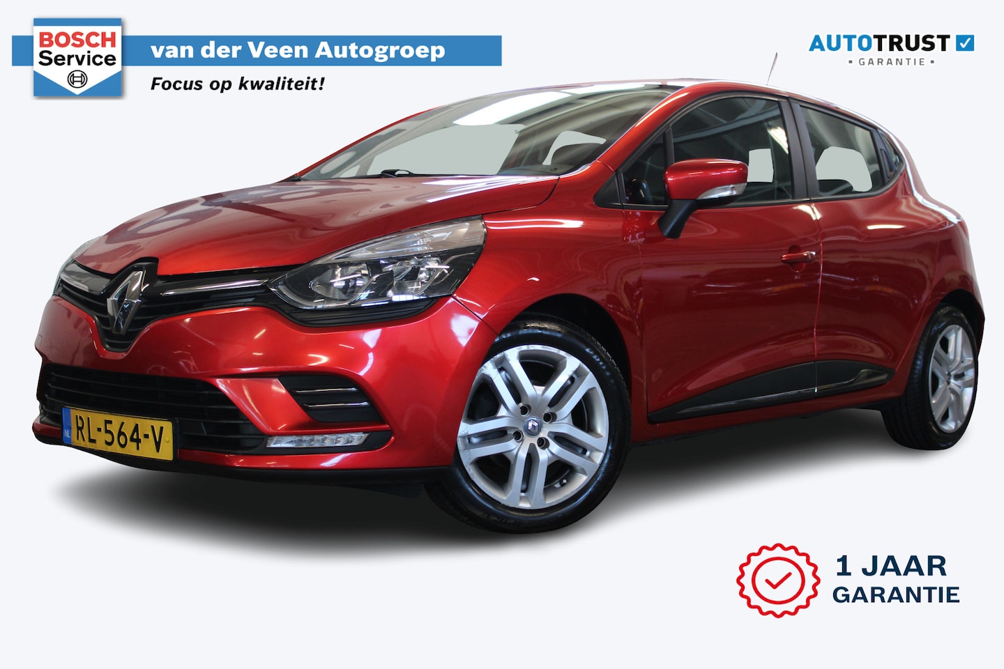 Renault Clio - 0.9 TCe Zen | Incl. 12 maanden garantie | 100% onderhouden | Cruise control | Airco | DAB - AutoWereld.nl