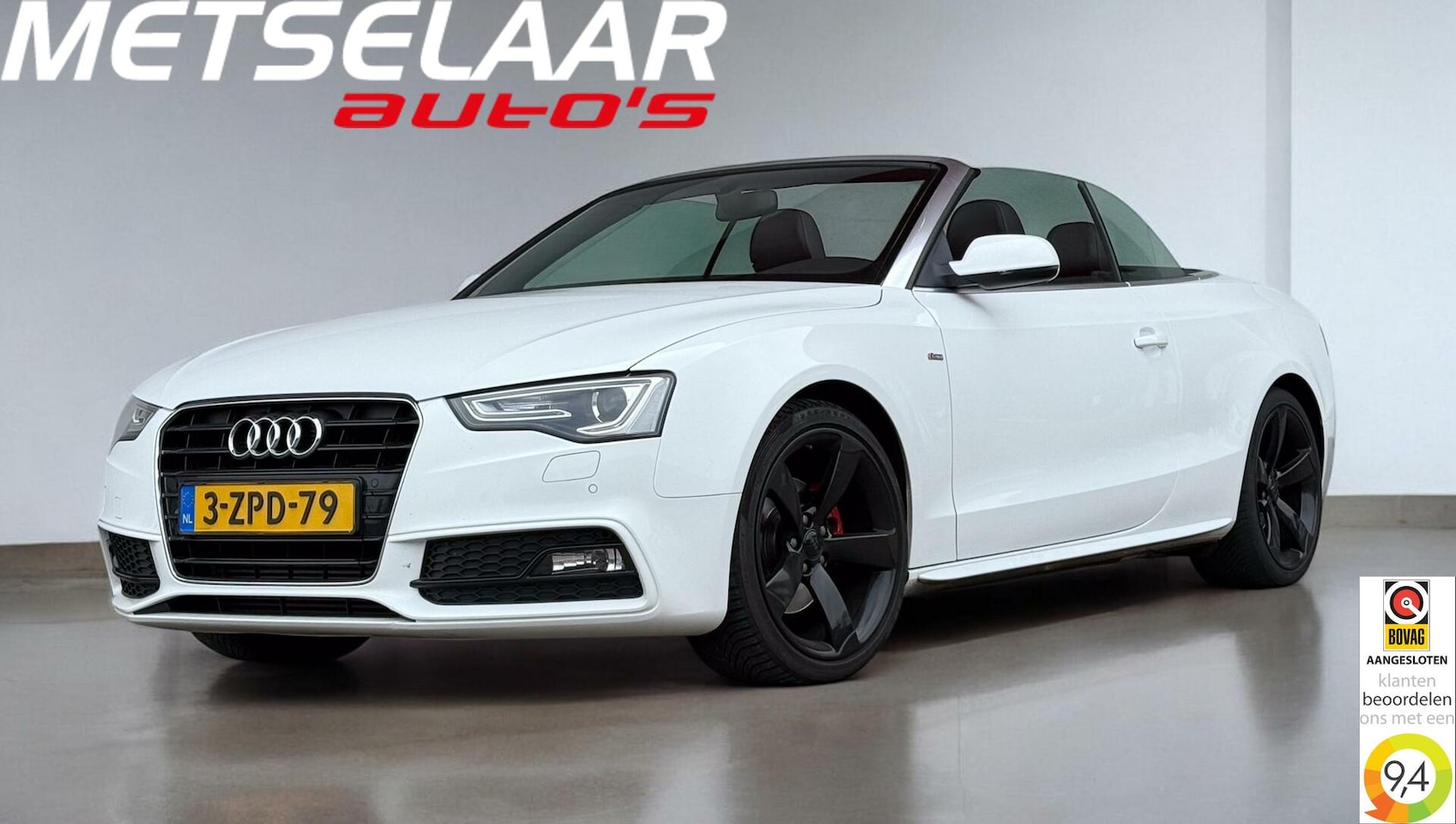 Audi A5 Cabriolet - 1.8 TFSI Pro Line S 1.8 TFSI Pro Line S Open Days - AutoWereld.nl
