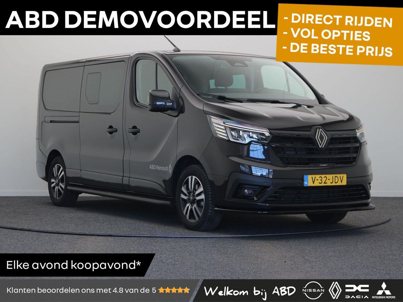 Renault Trafic - 2.0 Blue dCi EDC 170pk L2H1 Anniversary Edition Renault Trafic 2.0 Blue dCi EDC 170 T29 L2 - AutoWereld.nl