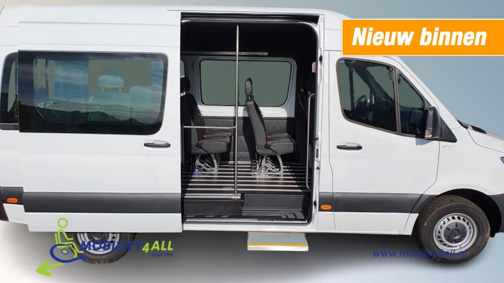 Mercedes-Benz Sprinter - NIEUWE Rolstoelbussen uit voorraad leverbaar - AutoWereld.nl