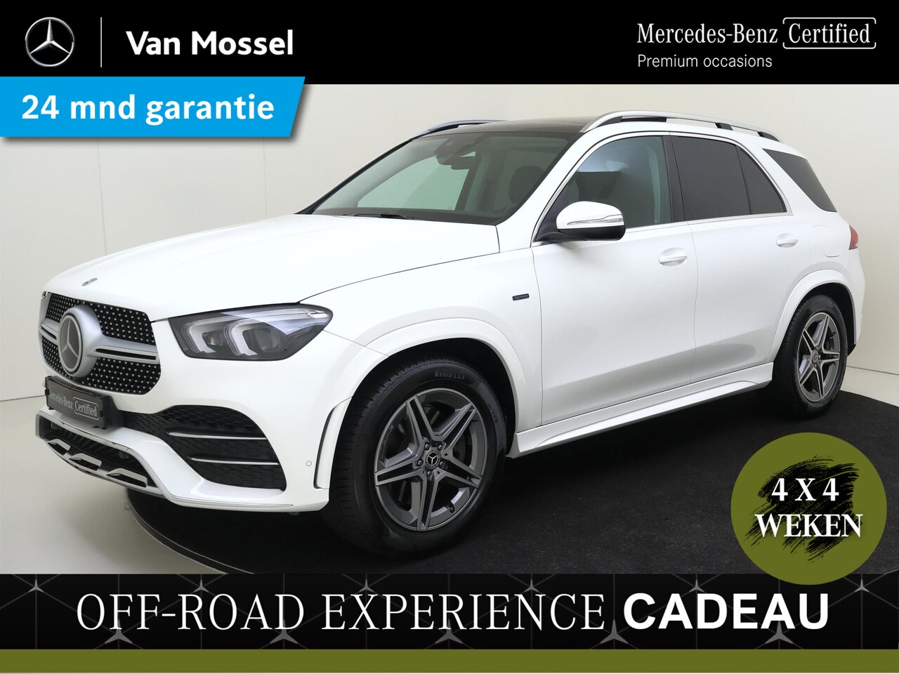 Mercedes-Benz GLE-Klasse - 350 e 4MATIC / AMG/ Panoramadak/ 20 inch/ El. Trekhaak/ DISTRONIC - AutoWereld.nl
