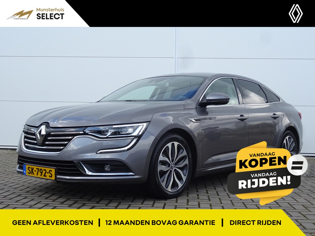 Renault Talisman - 1.5 dCi Intens * 4 Control, Bose, 18"LMV, LED - AutoWereld.nl
