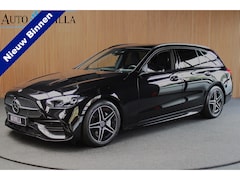 Mercedes-Benz C-klasse Estate - 180 AMG Line Navi Leer Camera Nightpack PTS Ambient Elekt. achterklep Trekhaak elektr. PTS