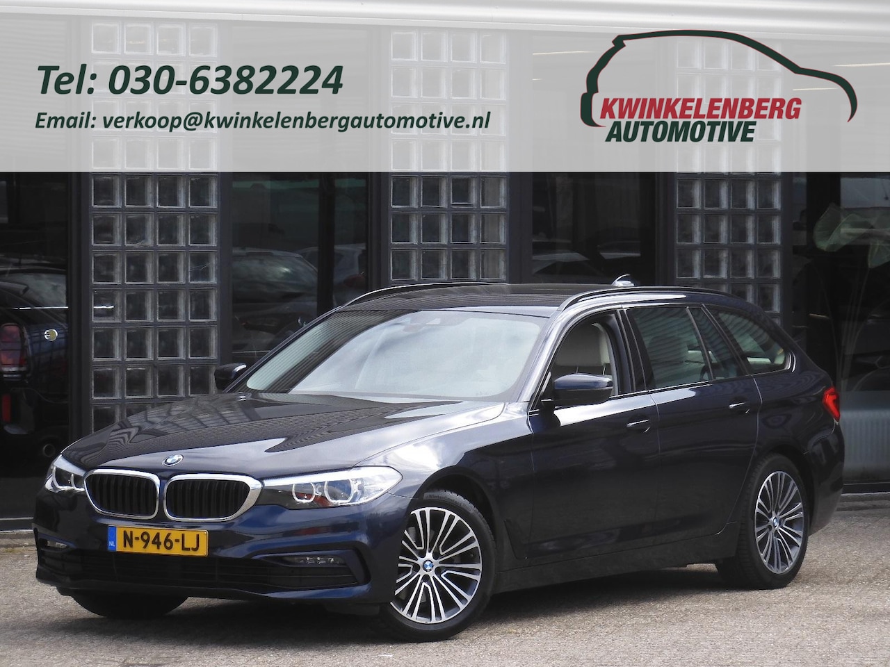 BMW 5-serie Touring - 520D HIGH EXECUTIVE/ SPORTLINE/ COMFORT ACCESS PACK - AutoWereld.nl