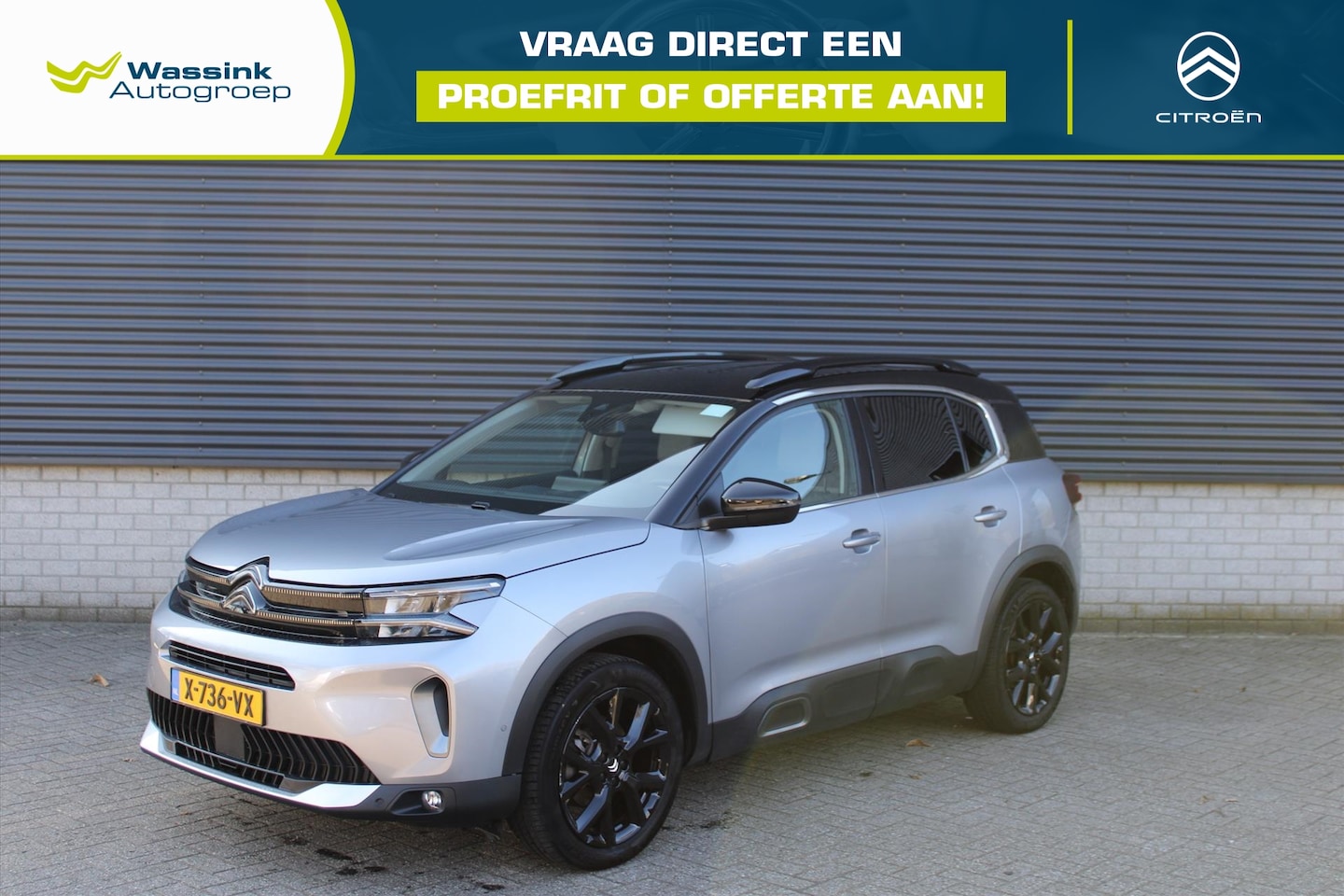 Citroën C5 Aircross - 1.2 Hybrid 136pk e-DCS6 ë-Series | Adaptieve Cruise | Camera | Navigatie | Keyless | Stoel - AutoWereld.nl